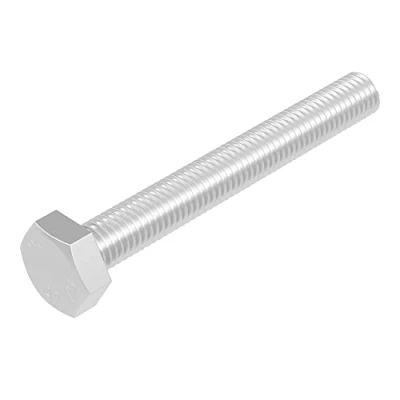 Afbeelding van SECCARO Zeskantschroef M10 x 80 mm, roestvrij staal V2A VA A2, DIN 933 / ISO 4017, zeskant, 20 stuks