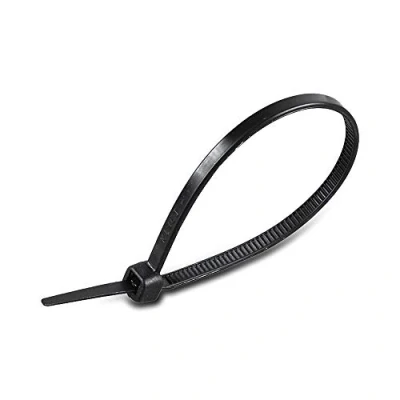 Afbeelding van V TAC Nylon Kabelbinder 3,5x300mm Zwart 100 stuks/verpakking
