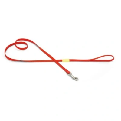 Afbeelding van Bz nylon hondenriem uni rood 120 cm x 10mm