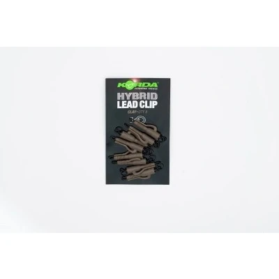 Afbeelding van Korda Hybrid Lead Clip (8 pcs) Kleur : Gravel