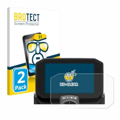 Afbeelding van BROTECT (2 Stuks) Schermbeschermer voor Honda Hornet CB 750 Screen Protector Transparant