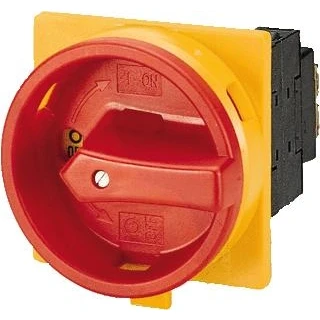 Afbeelding van Eaton T0 1 8200/EA/SVB Onderhoudsschakelaar Voor frontbevestiging, Vergrendelbaar 690 V Rood stuk(s)