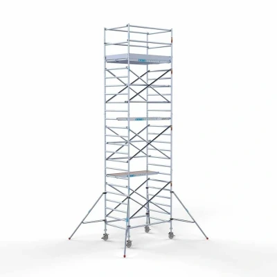 Afbeelding van Professionele rolsteiger 135x190x8.20m werkhoogte wooddeck