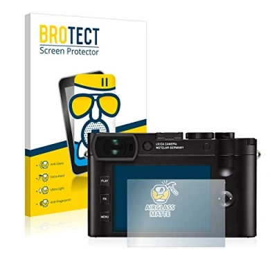 Afbeelding van BROTECT Antireflecterende Glas Screen Protector Mat voor Leica Q2 Schermbeschermer [Beschermglas Folie niet Gehard Glas]