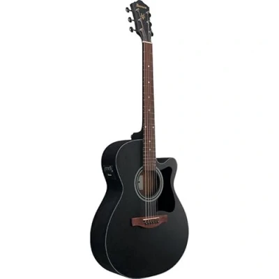 Afbeelding van Ibanez VC44CE Weathered Black Open Pore elektrisch akoestische westerngitaar