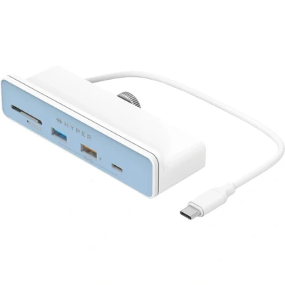 Afbeelding van Hyper 6 in 1 USB C Hub voor 24 inch iMac