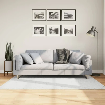 Afbeelding van Vloerkleed OVIEDO laagpolig 120x170 cm grijs