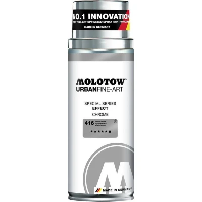 Afbeelding van Molotow Urban Fine Art 400ml Can Specials Chrome Effect
