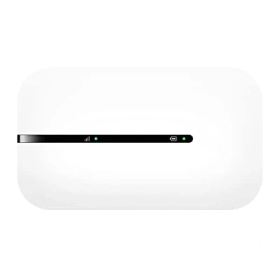 Afbeelding van Zowee Mobile WiFi E5576 mobiele draadloze router 4G LTE (CAT4), downloadsnelheid tot 150 Mbit/s, 1500 mAh batterij, geen configuratie nodig, draagbare wifi, wit