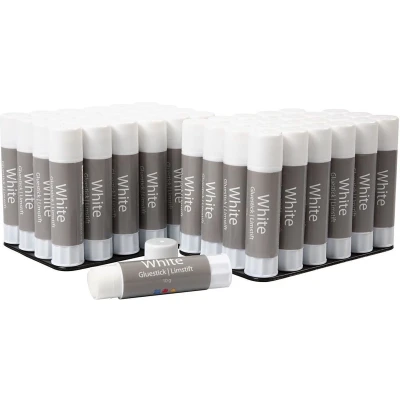 Afbeelding van Creativ Company Witte Lijmstift, 48st.