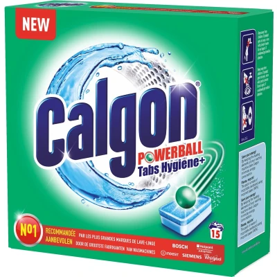 Afbeelding van Calgon Tabs Hygiene+ 15 Stuks