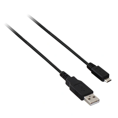 Afbeelding van USB 2.0 A to Mini B Cable V7 V7E2USB2AMCB 01M Black