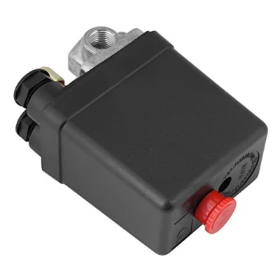 Afbeelding van drukschakelaar, 4 gaats compressor, 240 V, 16 A, 90 psi, 120 stuurventiel voor luchtcompressor