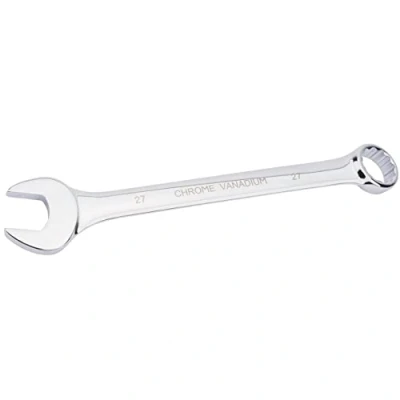 Afbeelding van Draper 35218 Hi Torq metrische korte patroon combinatiesleutel, 27mm, blauw