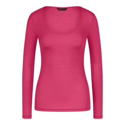 Afbeelding van Triumph Longsleeve Longsleeve, Dames, Maat: XS, Flashy pink