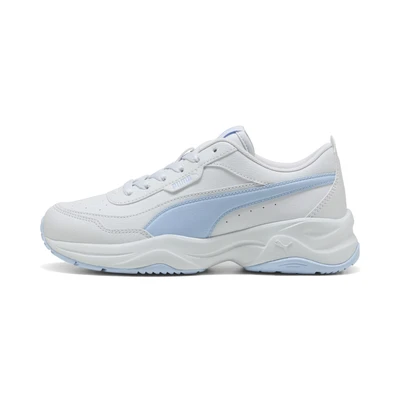 Afbeelding van PUMA Dames Cilia Mode Sneaker, Zilver Mist Haute Tropic Wit, 6.5 UK, Silver 40 EU