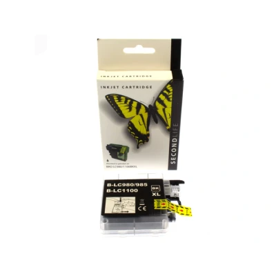 Afbeelding van Kangaro Sl 11511071 *Cartridge Secondlife Brother Lc 980/1100 Zwart