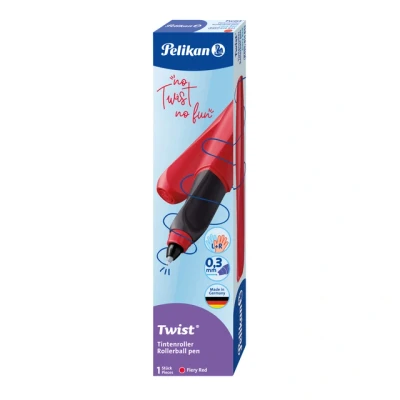 Afbeelding van Rollerpen Pelikan Twist 0,3mm Fiery Red