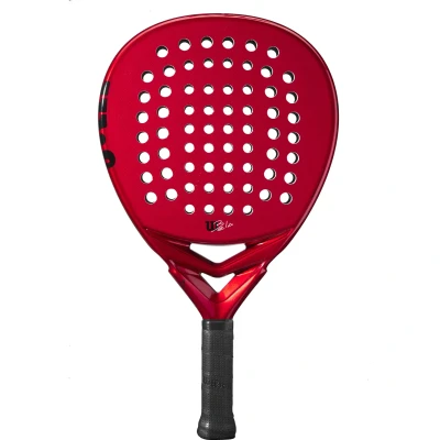 Afbeelding van Wilson Bela Team V2 Padel Racket Red Black Rood