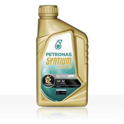 Afbeelding van Petronas Syntium 5000AV 5W 30 synthetische motorolie 1liter