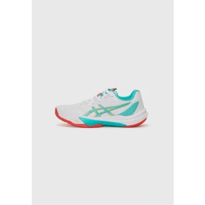 Afbeelding van Asics SKY Elite 3 Volleybalschoenen, Dames, Maat: 40, White/sea glass Schoenen