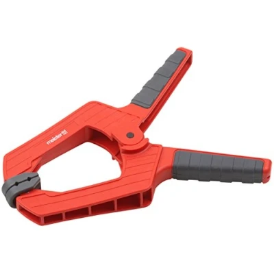 Afbeelding van Meister Veerklem 100 mm spanwijdte beweegbare spanbekken veilig en met één hand vastzetten van werkstukken/professionele lijmklem/universele klem/montageklem / 5217020