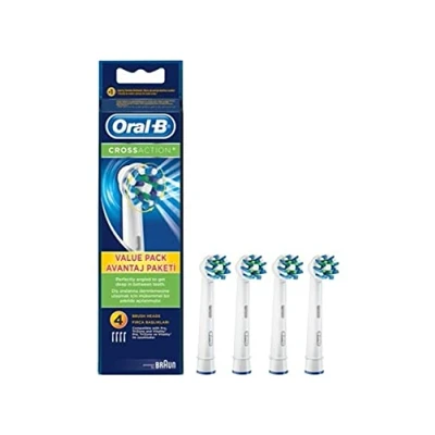 Afbeelding van Oral B EB50 4, 4 stuk(s), Wit, Cross Action