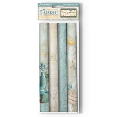 Afbeelding van Stamperia SBPLT41 Feuilles de tissu, multicolore, 30 x 0,2 cm