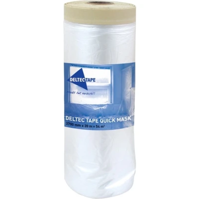 Afbeelding van Afdekfolie Masking tape 270 cm x 20 meter Afplakfolie Deltec