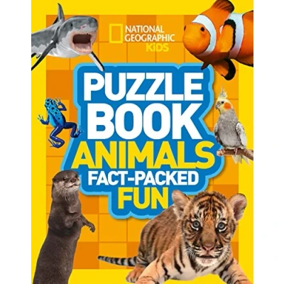 Afbeelding van Puzzle Book Animals: Brain Tickling Quizzes, Sudokus, Crosswords and Wordsearches