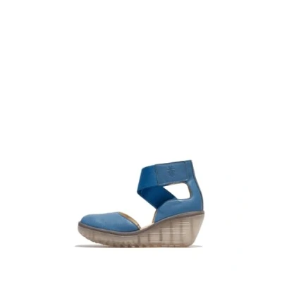 Afbeelding van Fly London Dames YOLG546FLY Wiggen, Blauw, 41 UK, 40 EU