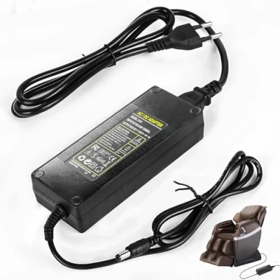 Afbeelding van voedingsadapter, 12 V 10 A, 120 W spanningsomvormer, AC 100 240 naar DC V, W, led transformator, stroomvoorziening, 5,5 mm x 2,5 stekker voor ledstrips, licht,