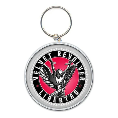 Afbeelding van Velvet Revolver Circle Logo Sleutelhanger Multicolours