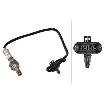 Afbeelding van HELLA 6PA 358 221 341 Lambdasonde Verwarmd DAEWOO: Matiz I Hatchback