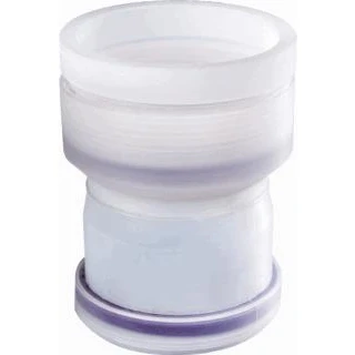 Afbeelding van Ubbink Rolux Flex koppelstuk PP transp. Ø 80 mm flex/mof