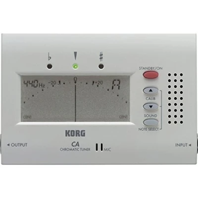 Afbeelding van Korg CA 40 Chromatic TunerKORG stemapparaat, chromatisch, 40, wit