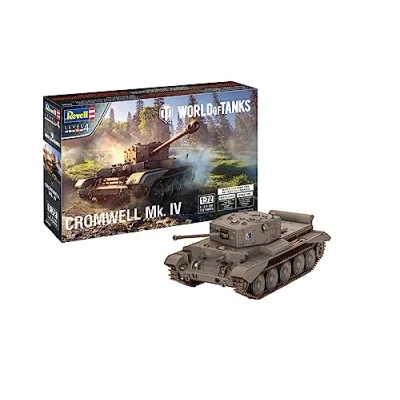 Afbeelding van 1:72 Revell 03504 Cromwell Mk. IV World of Tanks Plastic Modelbouwpakket