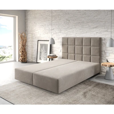 Afbeelding van Boxspring frame Dream Fine microvezel beige 140x200