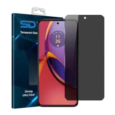 Afbeelding van SDTEK Voor Motorola Moto G84 Privacy Screen Protector Gehard Glas Guard Anti Gluren