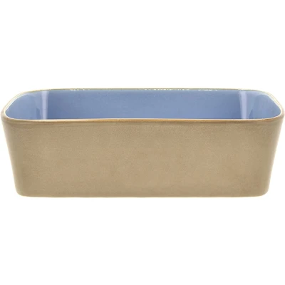 Afbeelding van Schaal Bitz Rectangular Wood Ocean 28 x 21 cm (2 delig)
