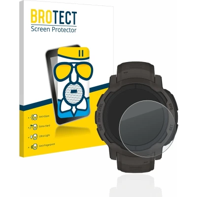 Afbeelding van BROTECT Screenprotector voor Garmin Instinct 2 / Solar Folie Beschermfolie Beschermglas matte