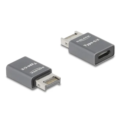 Afbeelding van Delock Adapter USB 10 Gbps Typ E Key A Stecker zu Type C™ Buchse