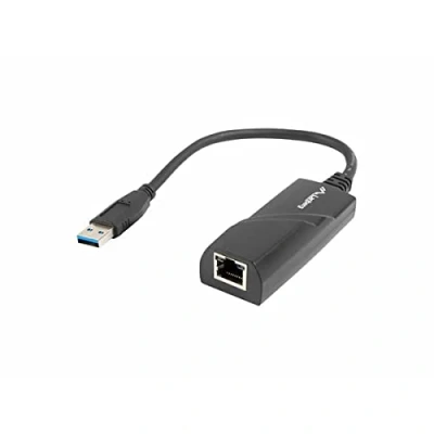 Afbeelding van Lanberg NC 1000 01 tussenstuk voor kabels USB A RJ 45 Zwart