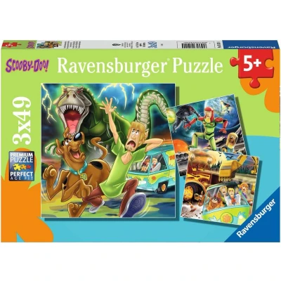 Afbeelding van Ravensburger Kinderpuzzel 3x49 stukjes Scooby Doo