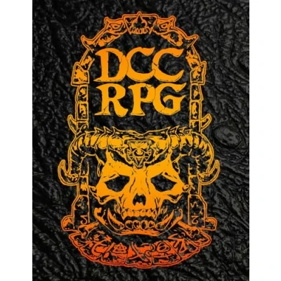 Afbeelding van Dungeon Crawl Classics Core Rulebook—Demon Skull Monster Hide Edition