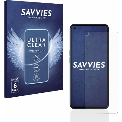 Afbeelding van Savvies (6 Stuks) Schermbeschermer voor Oppo Find X3 Lite Screen Protector Ultra Transparant