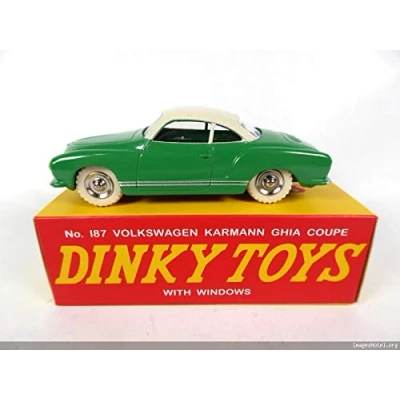 Afbeelding van OPO 10 DINKY TOYS ByAgostini KARMANN GHIA VOLKSWAGEN 187
