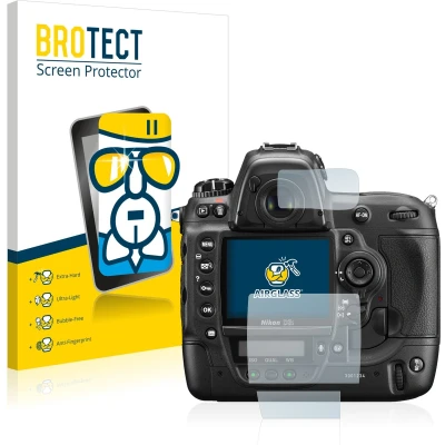 Afbeelding van BROTECT Screenprotector voor Nikon D3S Folie Beschermfolie Beschermglas transparant