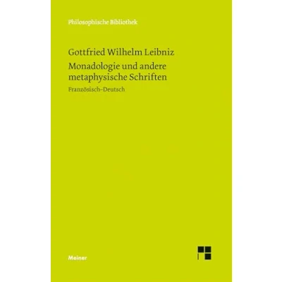 Afbeelding van Monadologie und andere metaphysische Schriften: Zweisprachige Ausgabe: 537
