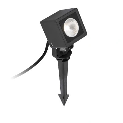 Afbeelding van Faro Lighting Sobek LED Outdoor Spike Light Zwart IP65